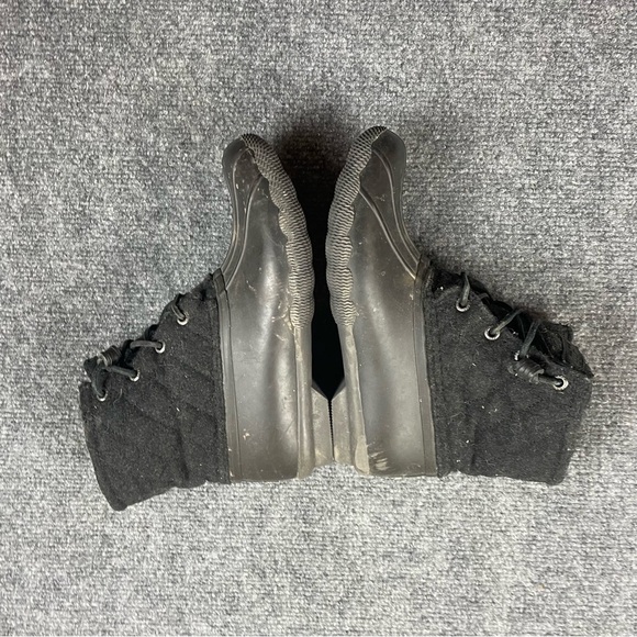 SPERRY Women’s Saltwater Duck Boot Winter rain booties Black size: 6 - Picture 2 of 10